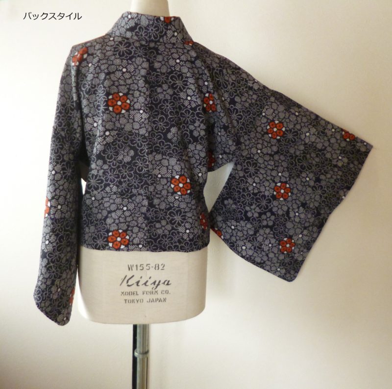 大きいサイズ総絞り着物リメイク ス―ツ NO.8 絞り着物風スーツへリメイク |